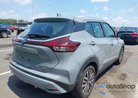 2021 Nissan Kicks Sv Xtronic Cvt from USA, damaged, VIN 3N1CP5CV9ML501168